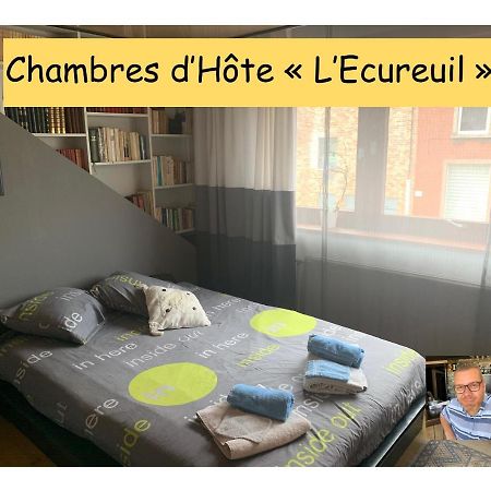 Chambres d'hôte L Écureuil proche de Mons, Pairi Daiza, à côté de SPARK'Oh Frameries Exterior foto